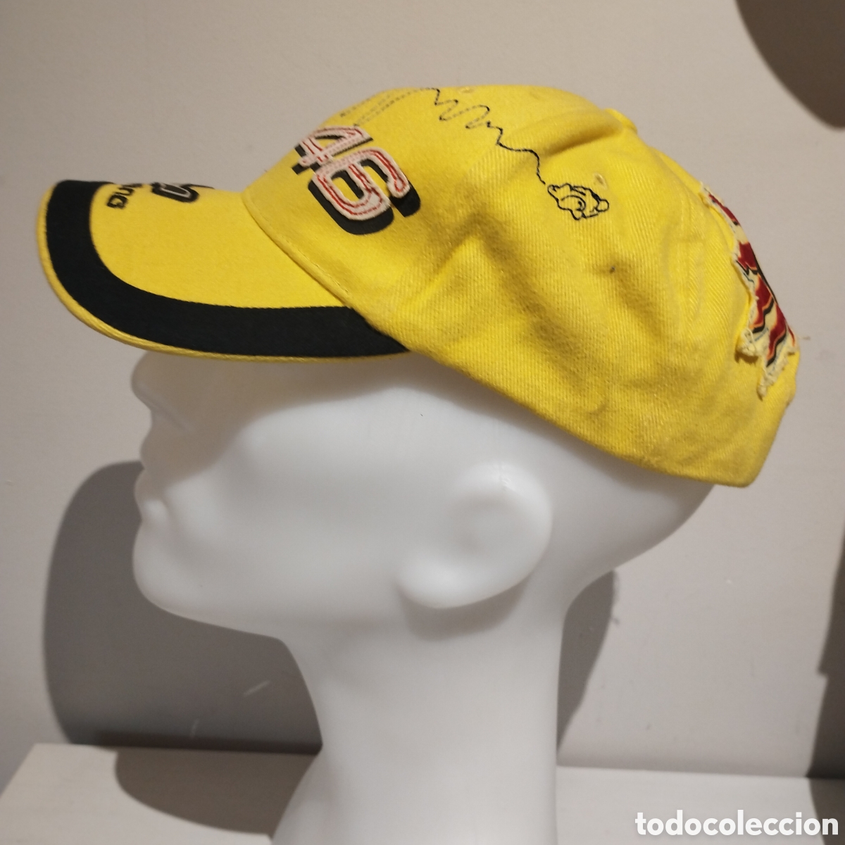 Coleccionismo deportivo: Gorra Valentino Rosi moto GP - Foto 3