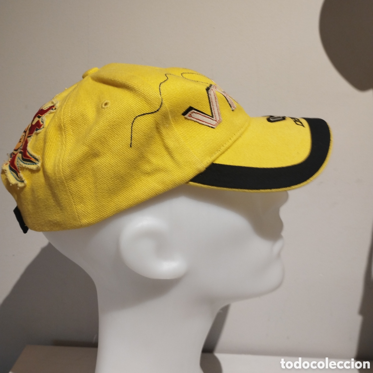 Coleccionismo deportivo: Gorra Valentino Rosi moto GP - Foto 5