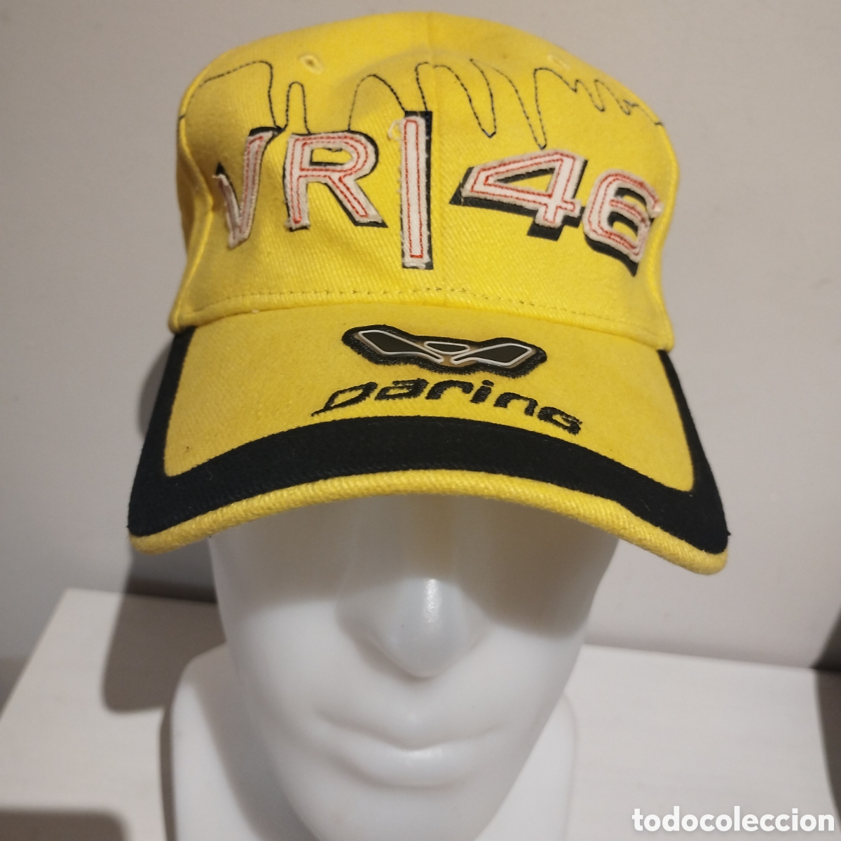 Coleccionismo deportivo: Gorra Valentino Rosi moto GP - Foto 1