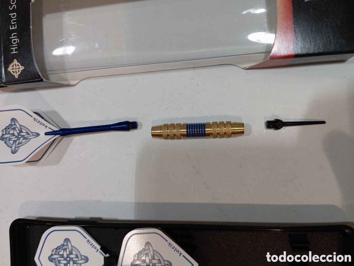 Coleccionismo deportivo: Dardos para diana electr&oacute;nica punta de pl&aacute;stico - Foto 7