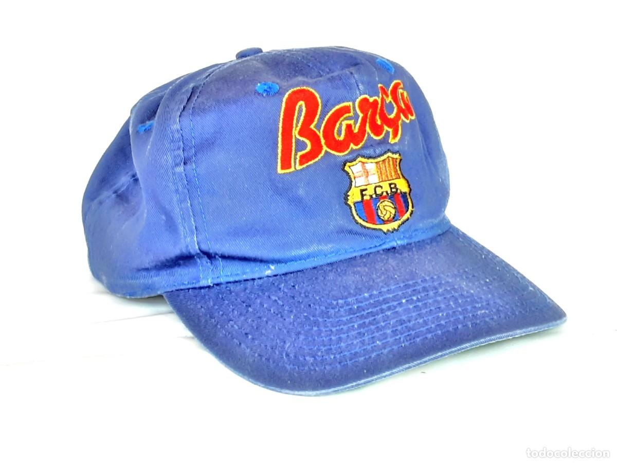 Coleccionismo deportivo: FC BARCELONA GORRA KAPPA OFICIAL LISA - Foto 1