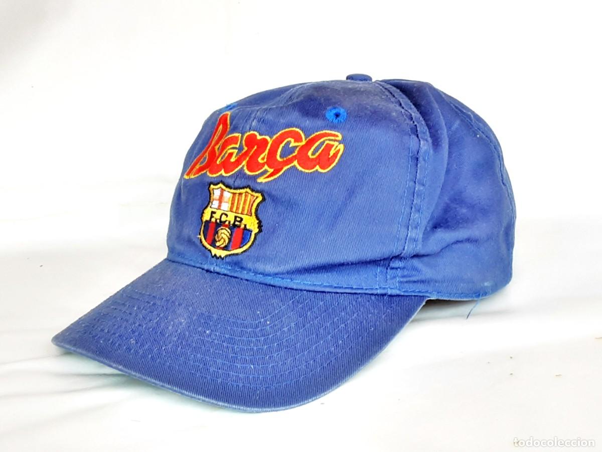 Coleccionismo deportivo: FC BARCELONA GORRA KAPPA OFICIAL LISA - Foto 2