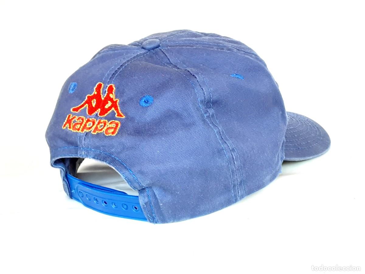 Coleccionismo deportivo: FC BARCELONA GORRA KAPPA OFICIAL LISA - Foto 3