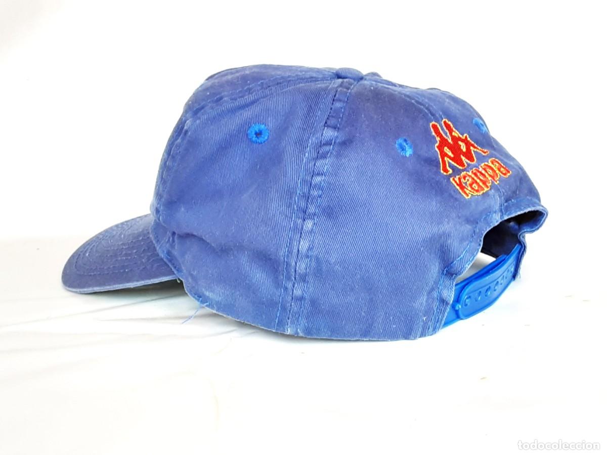 Coleccionismo deportivo: FC BARCELONA GORRA KAPPA OFICIAL LISA - Foto 4