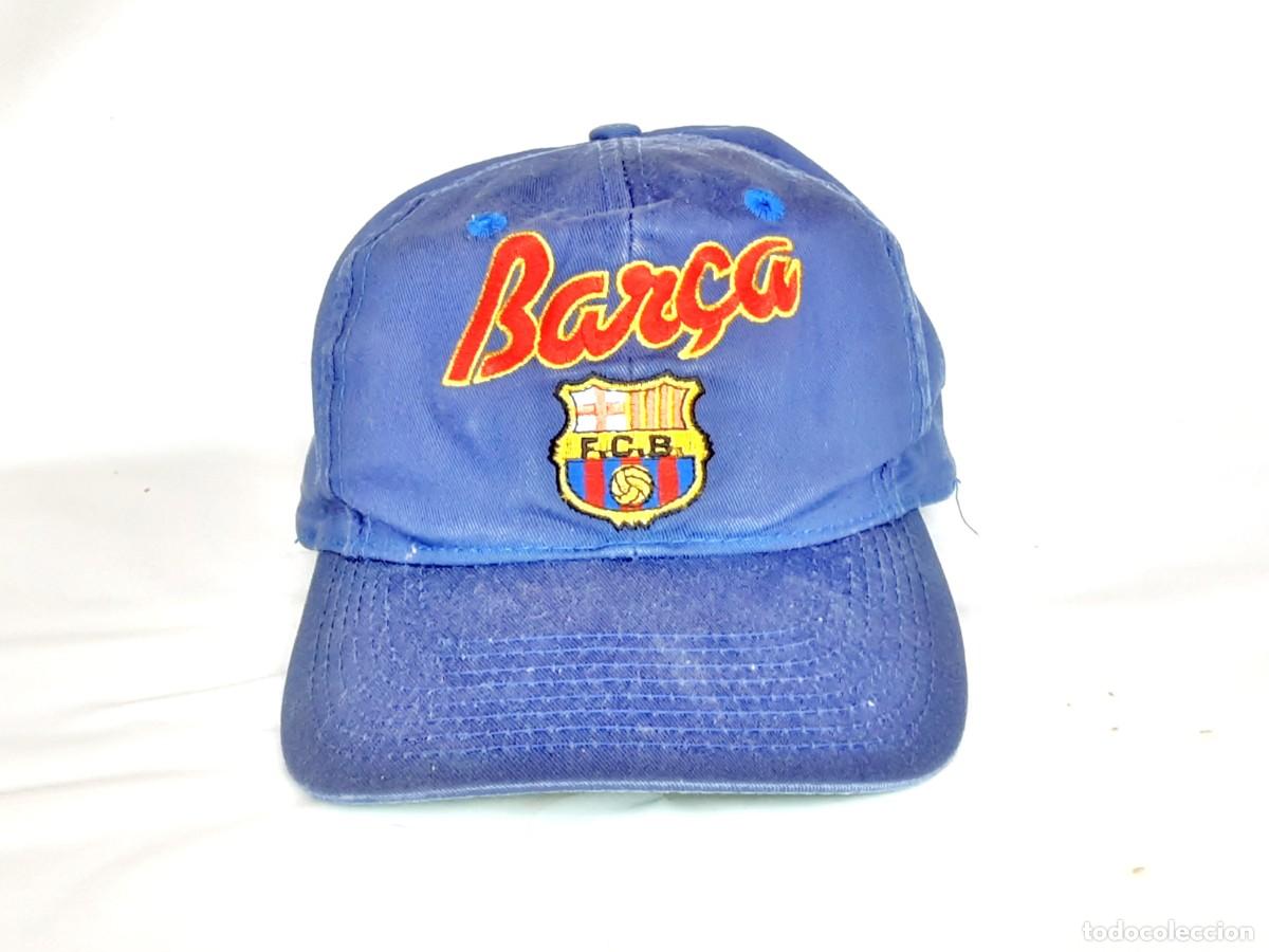 Coleccionismo deportivo: FC BARCELONA GORRA KAPPA OFICIAL LISA - Foto 5
