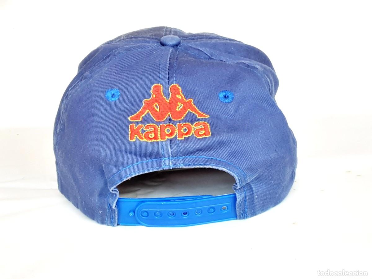 Coleccionismo deportivo: FC BARCELONA GORRA KAPPA OFICIAL LISA - Foto 6