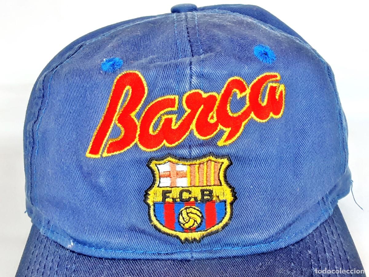 Coleccionismo deportivo: FC BARCELONA GORRA KAPPA OFICIAL LISA - Foto 7