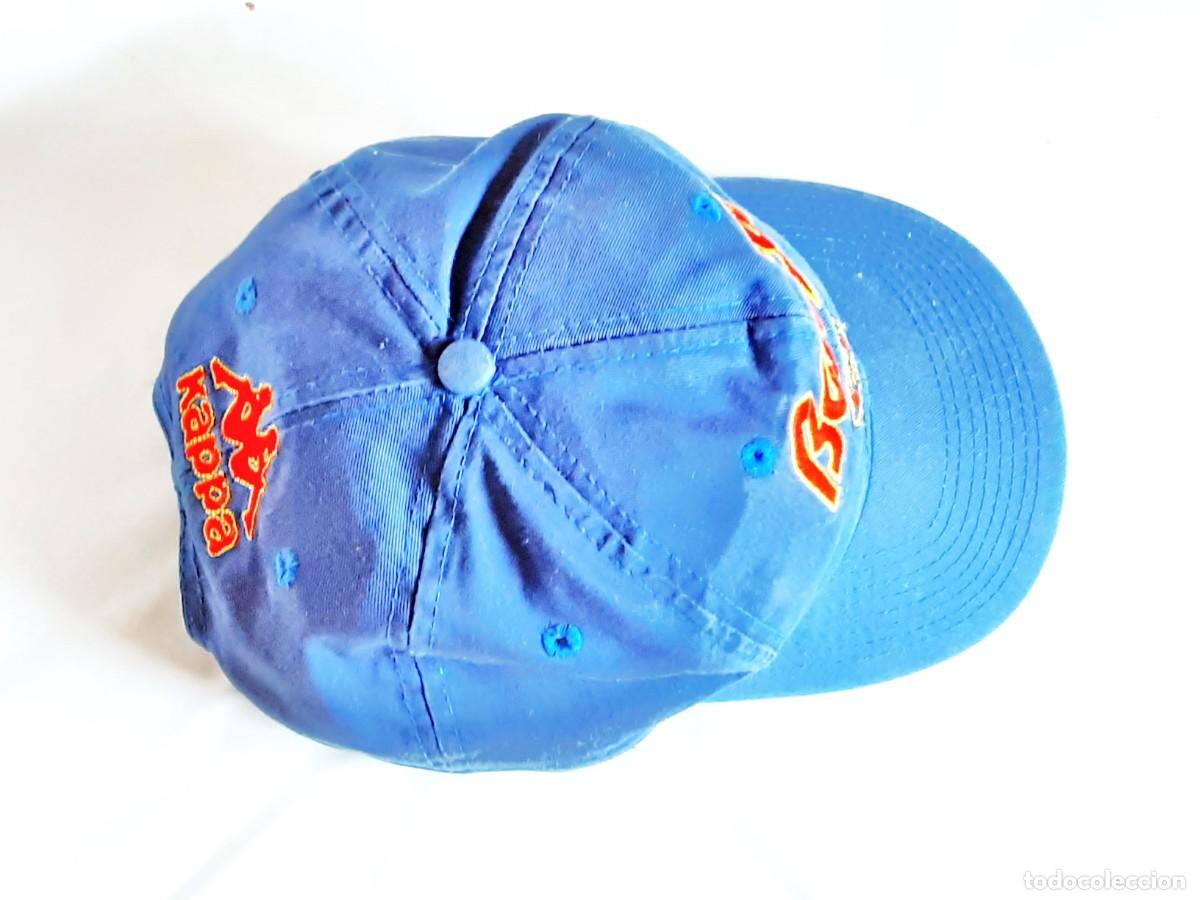 Coleccionismo deportivo: FC BARCELONA GORRA KAPPA OFICIAL LISA - Foto 9