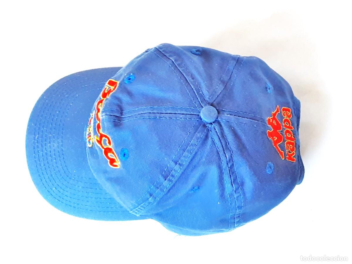 Coleccionismo deportivo: FC BARCELONA GORRA KAPPA OFICIAL LISA - Foto 10
