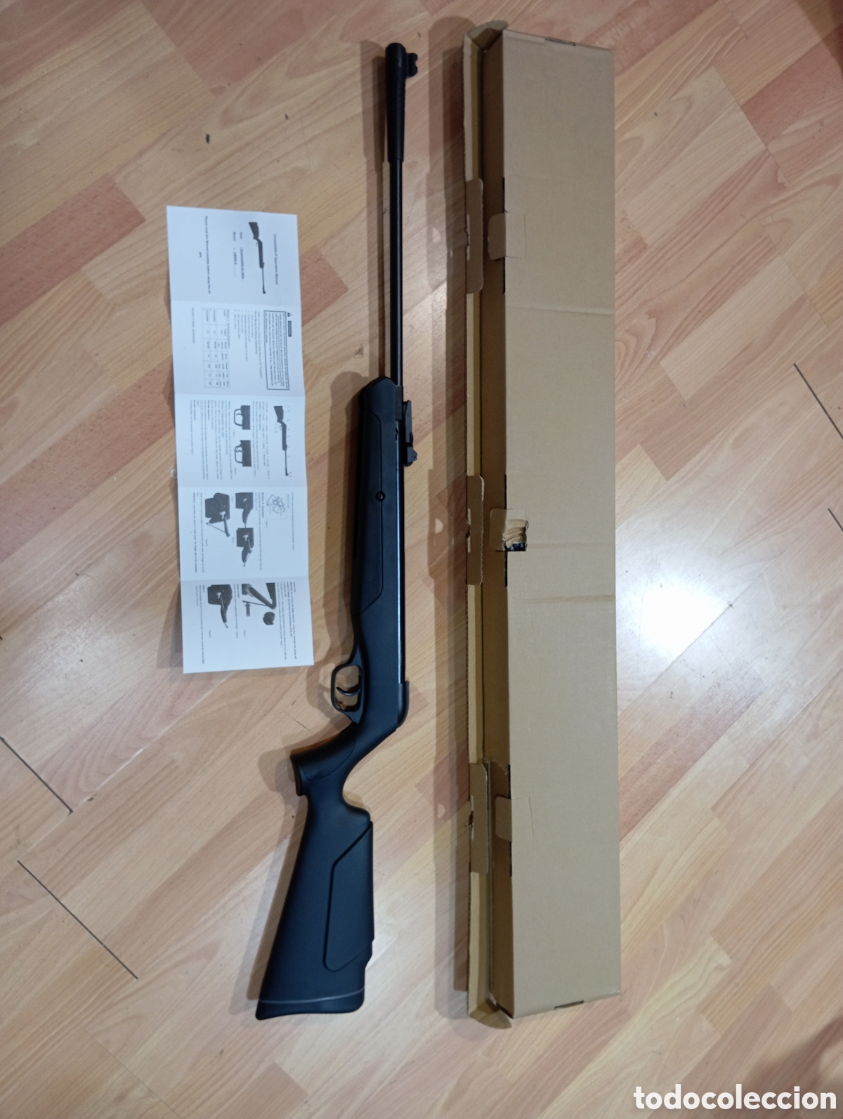 Coleccionismo deportivo: Carabina de balines lB600 nueva - Foto 2
