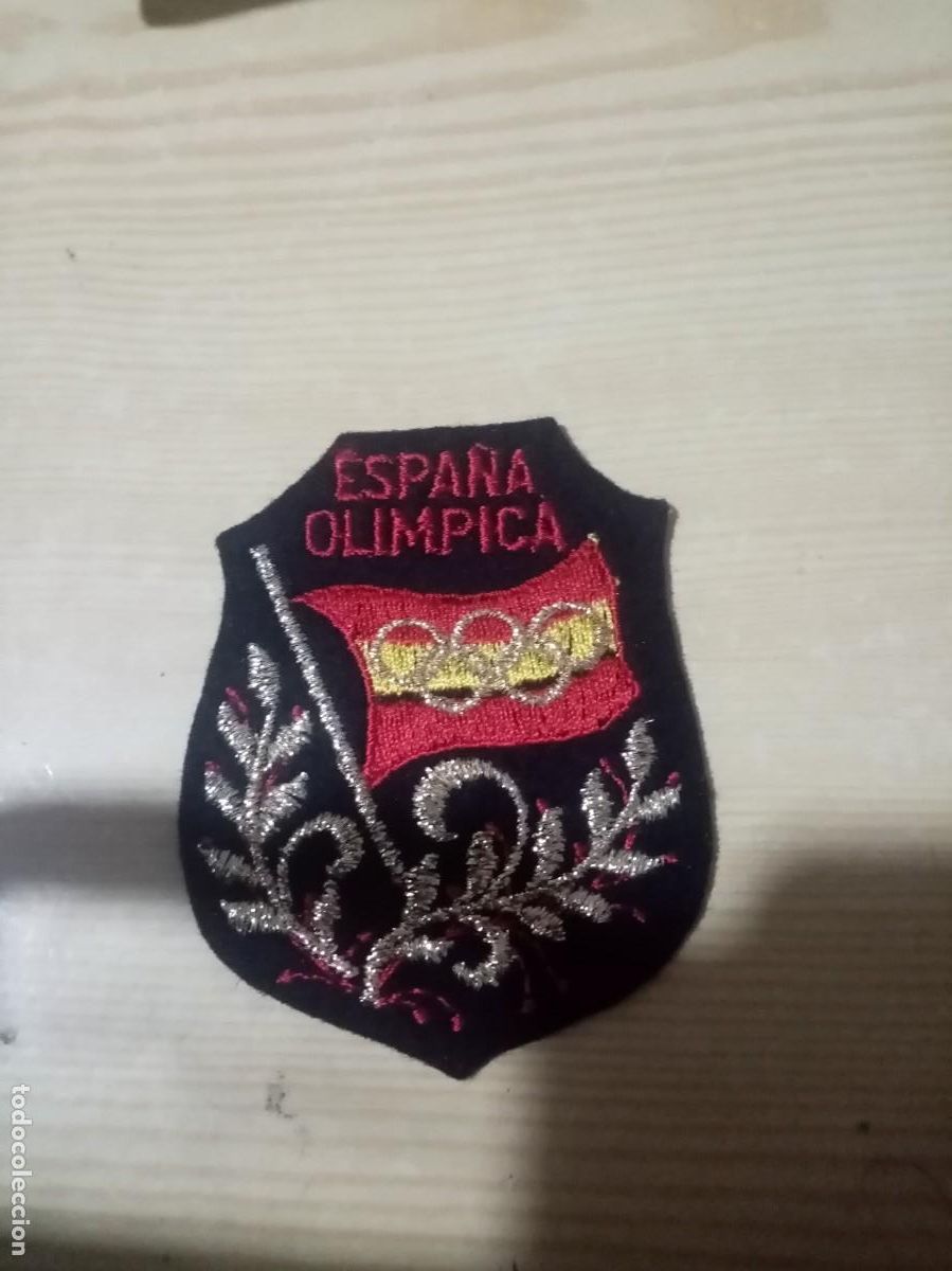 Coleccionismo deportivo: PARCHE EN TELA. ESPA&Ntilde;A OLIMPICA. C8CR - Foto 1