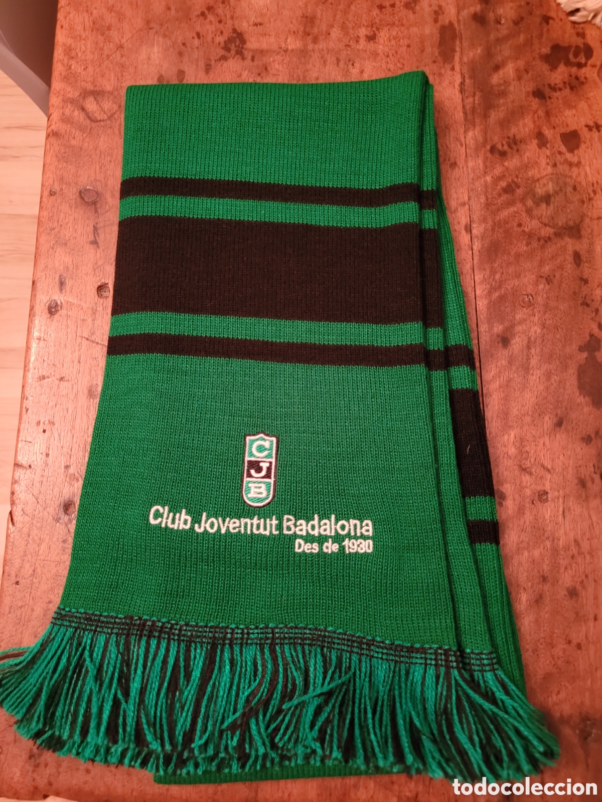 Coleccionismo deportivo: Bufanda del CB Joventut de Badalona &rdquo;La Penya&rdquo; - Foto 2