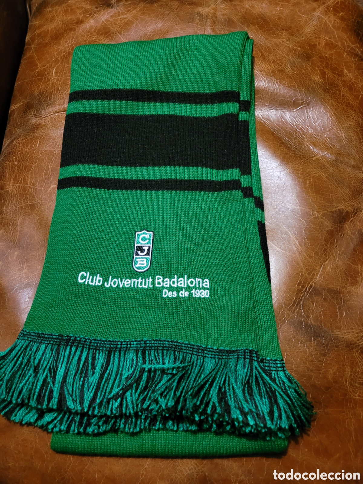 Coleccionismo deportivo: Bufanda del CB Joventut de Badalona &rdquo;La Penya&rdquo; - Foto 3