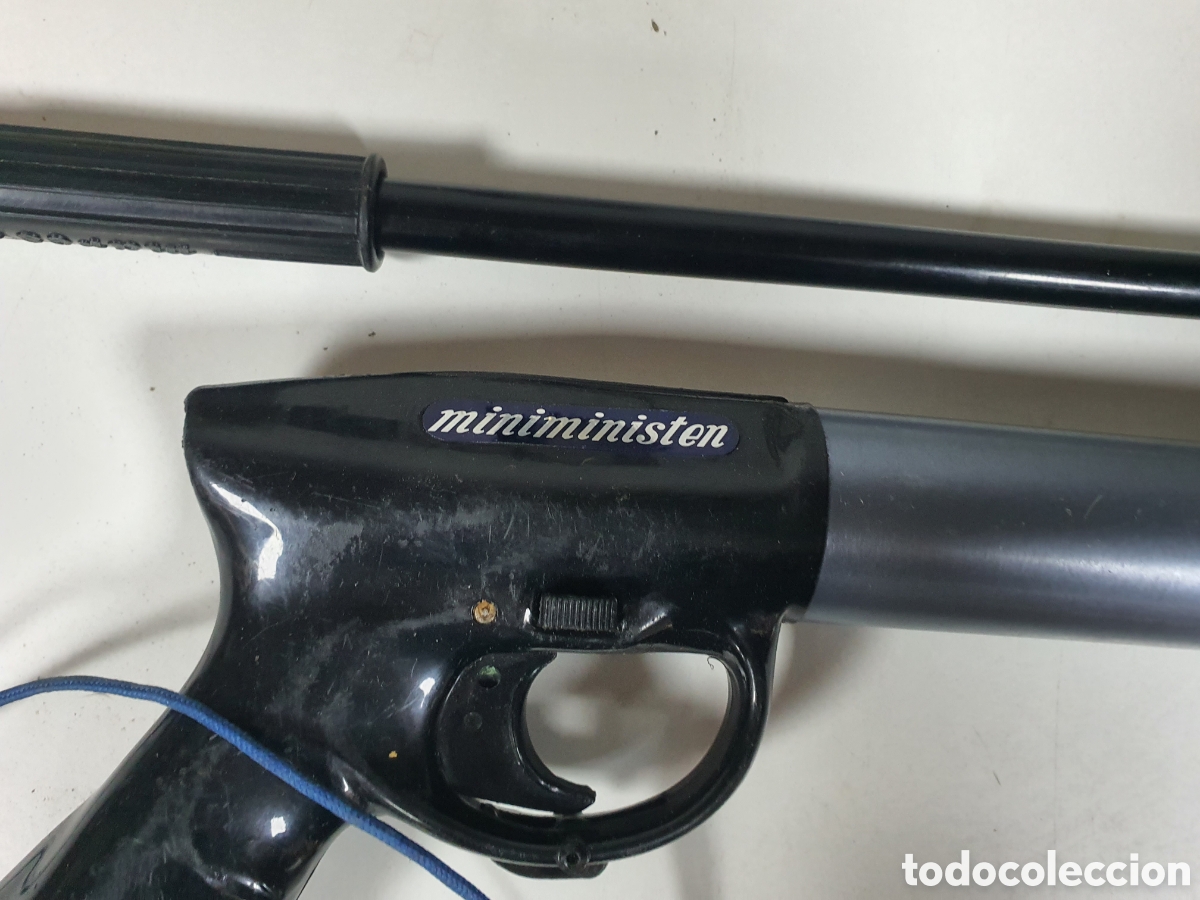 Coleccionismo deportivo: Arpon de pesca miniministen - Foto 2