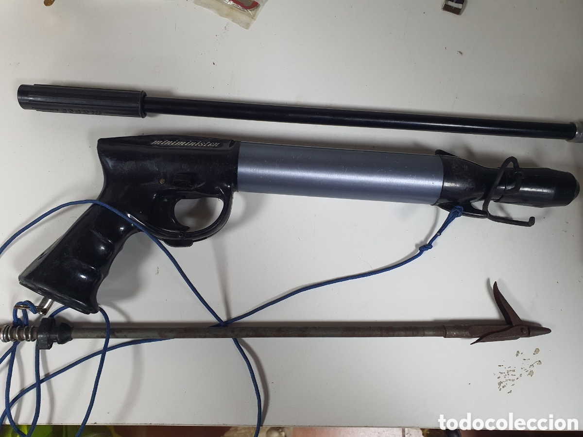 Coleccionismo deportivo: Arpon de pesca miniministen - Foto 3