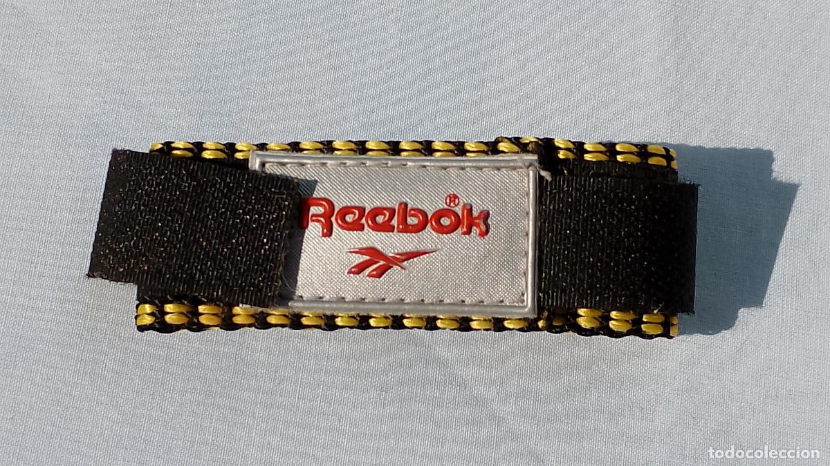 Coleccionismo deportivo: Antigua correa pulsera invento Reebok de velcro - Foto 1