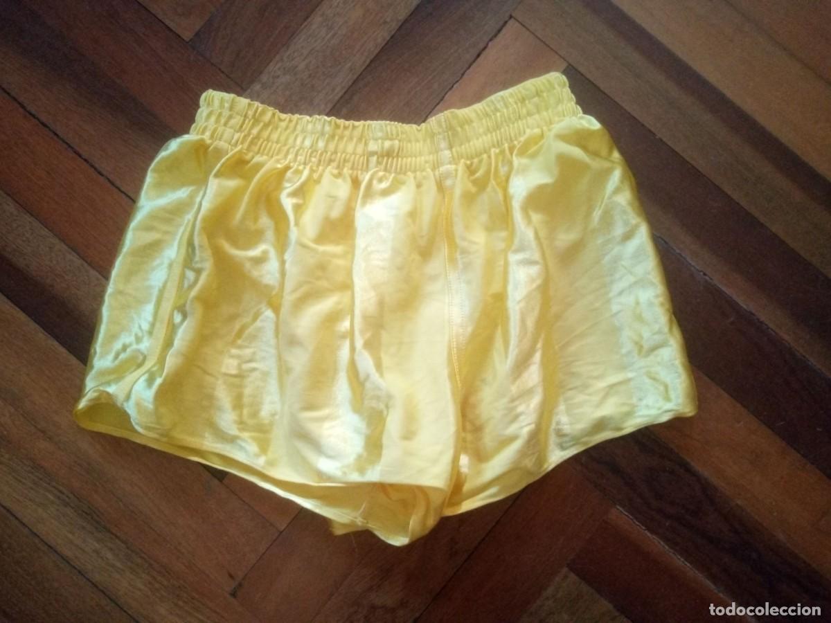 Coleccionismo deportivo: Pantalon Amarillo Futbol - Foto 1