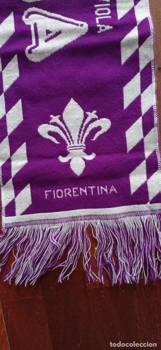 Coleccionismo deportivo: BUFANDA LA FIORENTINA - Foto 3