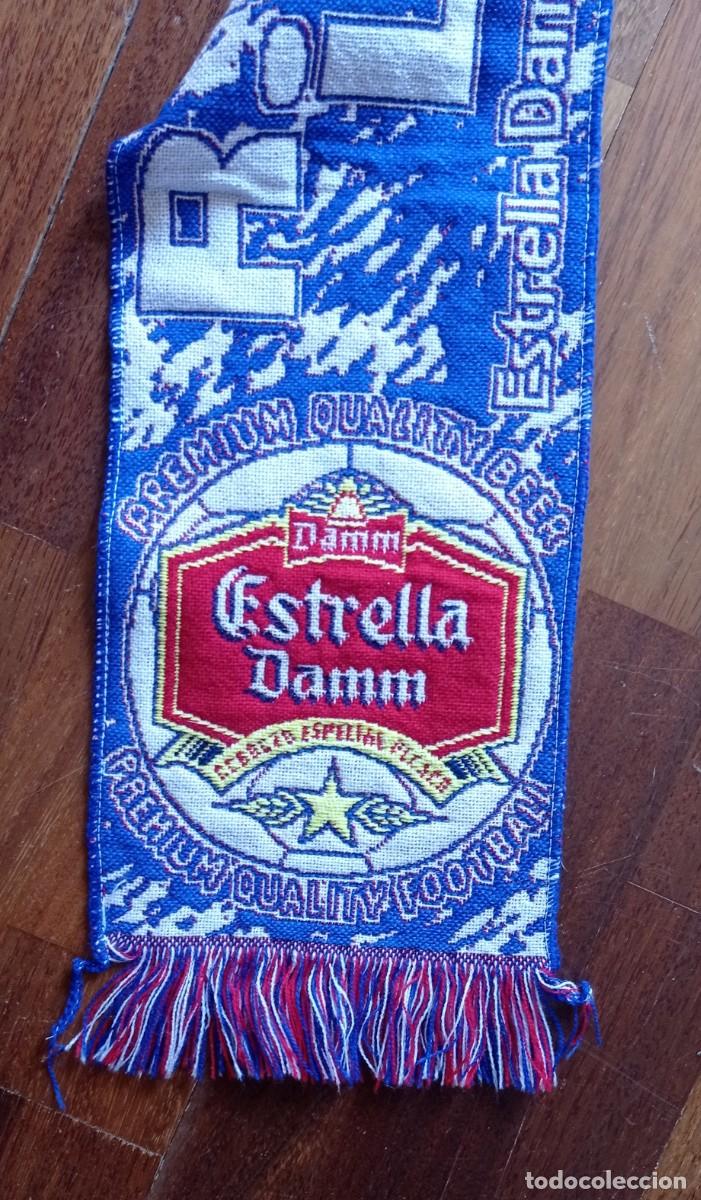 Coleccionismo deportivo: BUFANDA DEPORTIVO LA CORU&Ntilde;A ESTRELLA DAMM - Foto 3