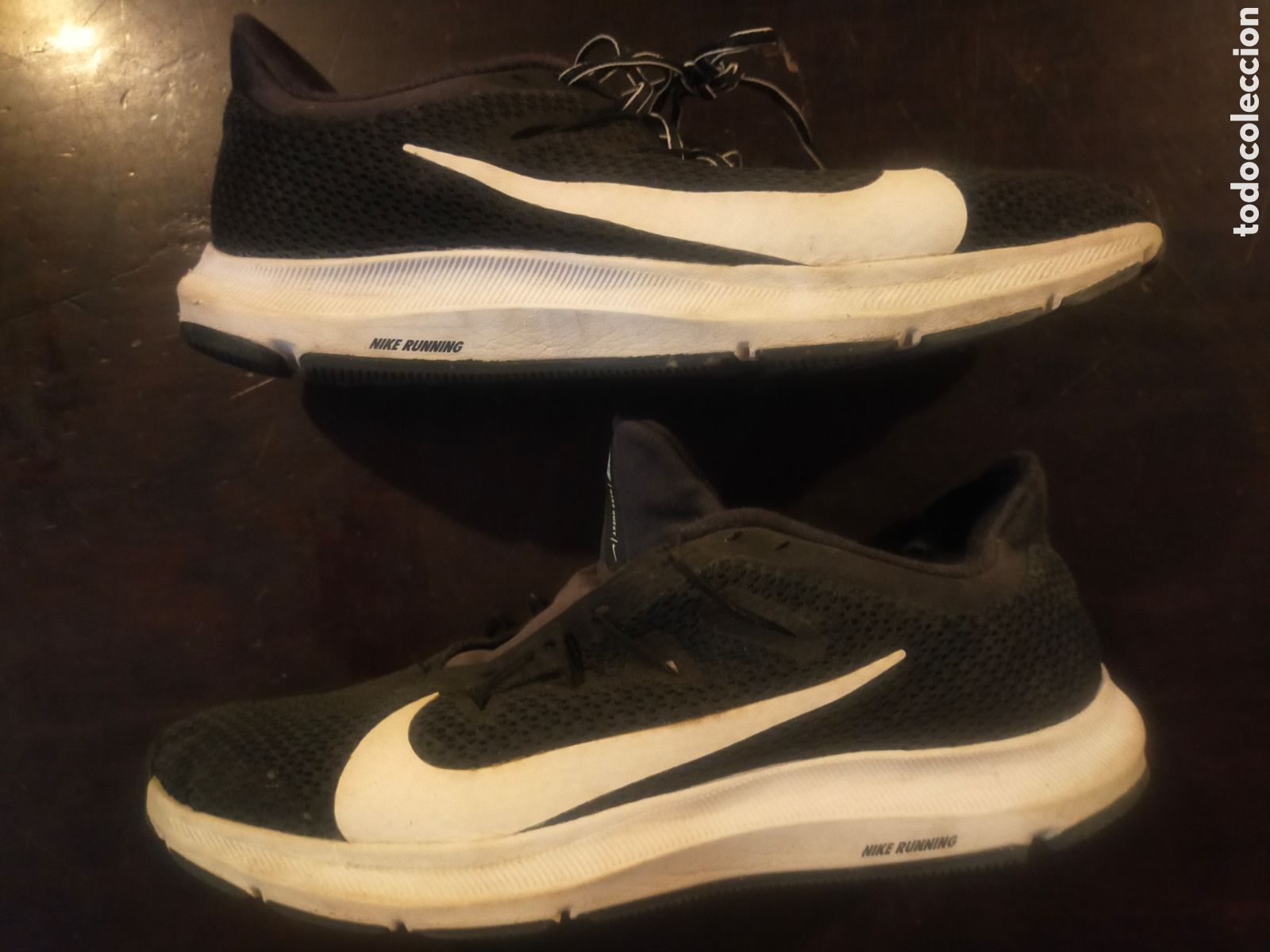 Coleccionismo deportivo: Zapatillas Nike quest running usadas - Foto 2
