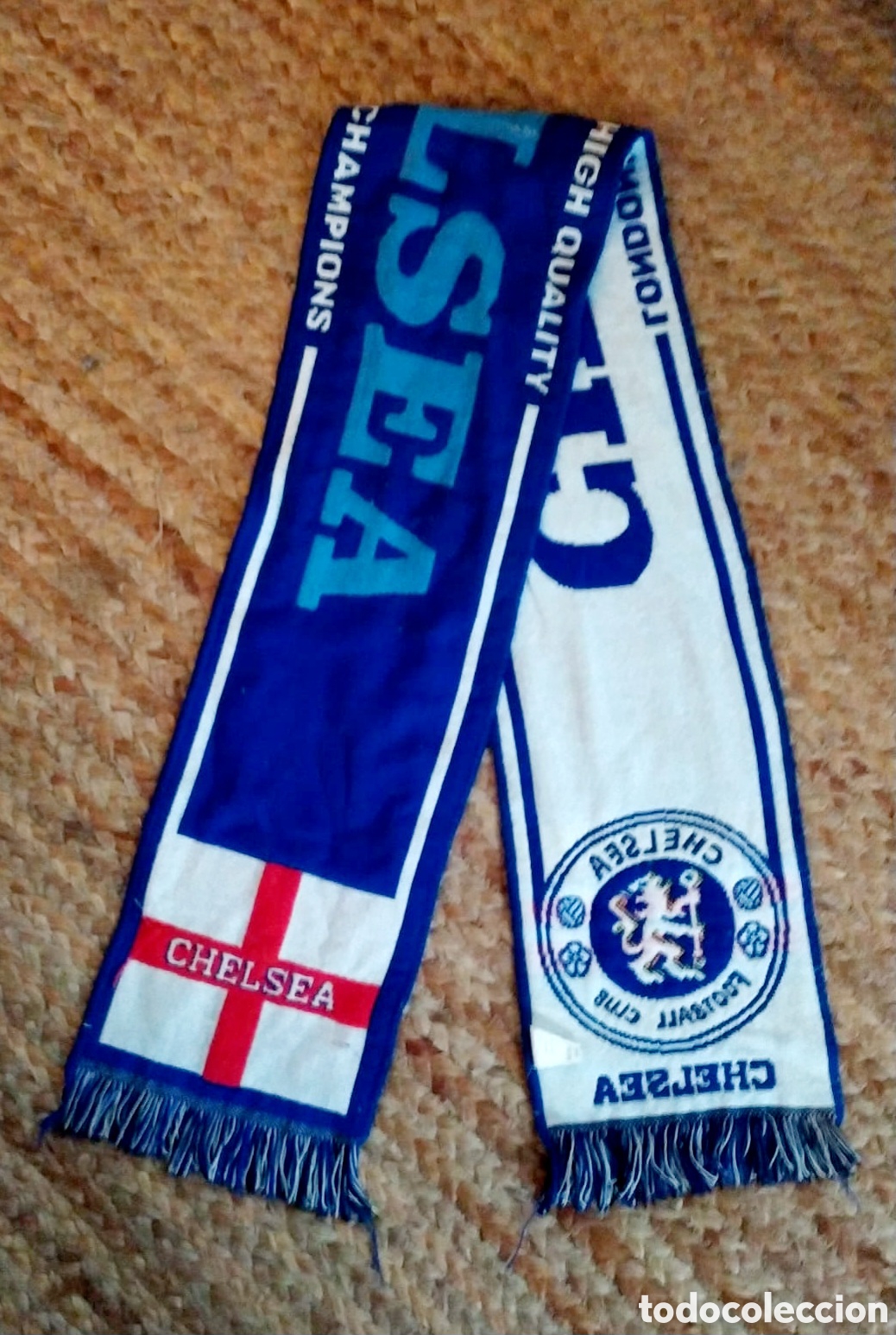 Coleccionismo deportivo: BUFANDA CHELSEA INGLATERRA - Foto 2