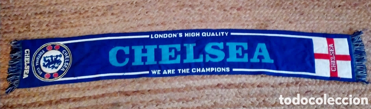 Coleccionismo deportivo: BUFANDA CHELSEA INGLATERRA - Foto 1