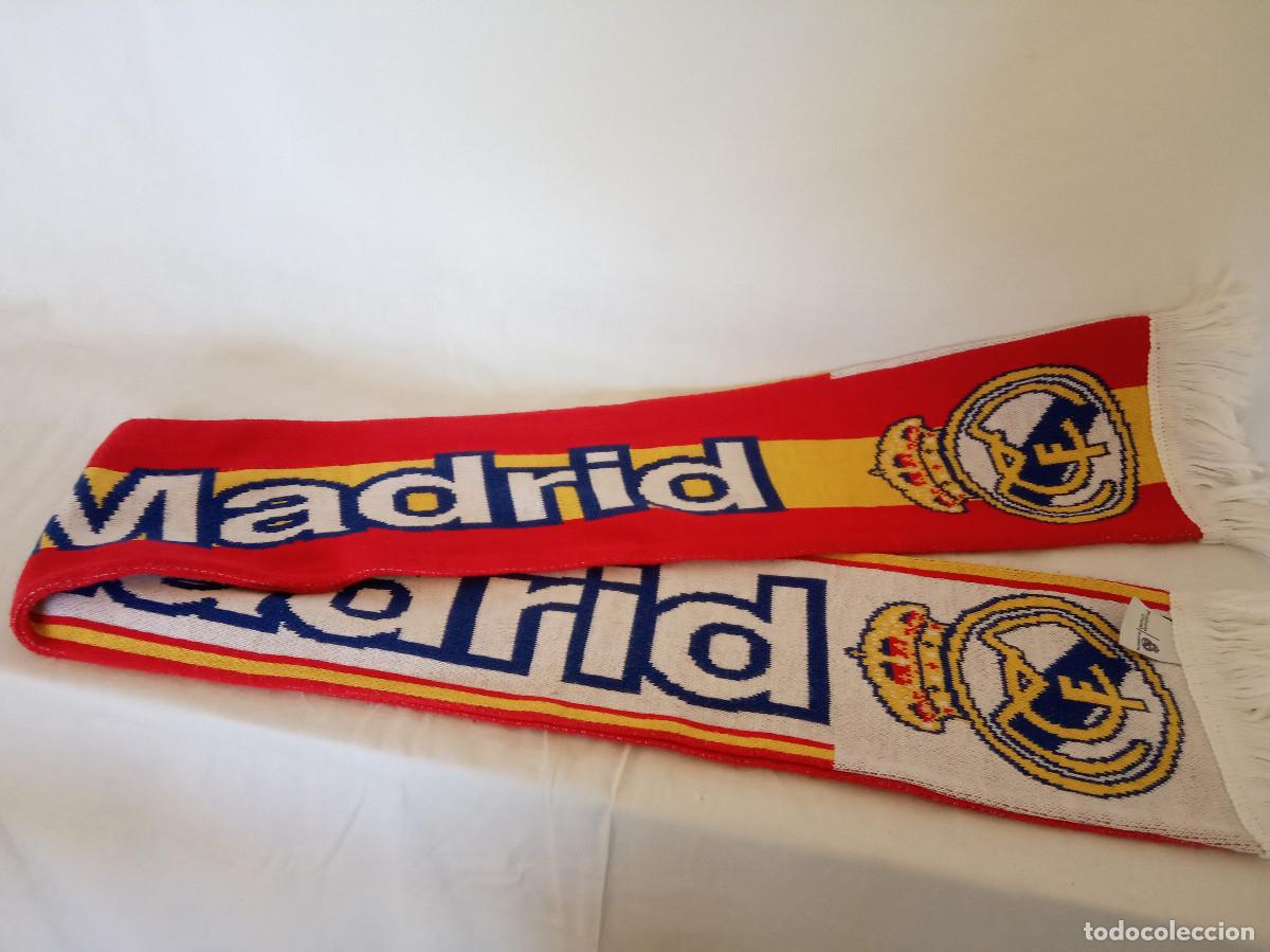 Coleccionismo deportivo: Bufanda del Real Madrid - Producto Oficial - Foto 3