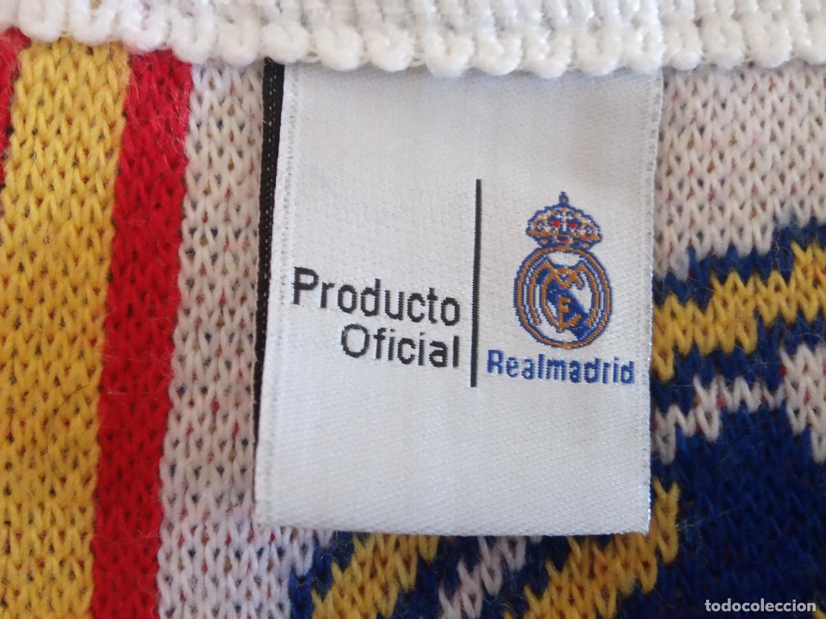 Coleccionismo deportivo: Bufanda del Real Madrid - Producto Oficial - Foto 7