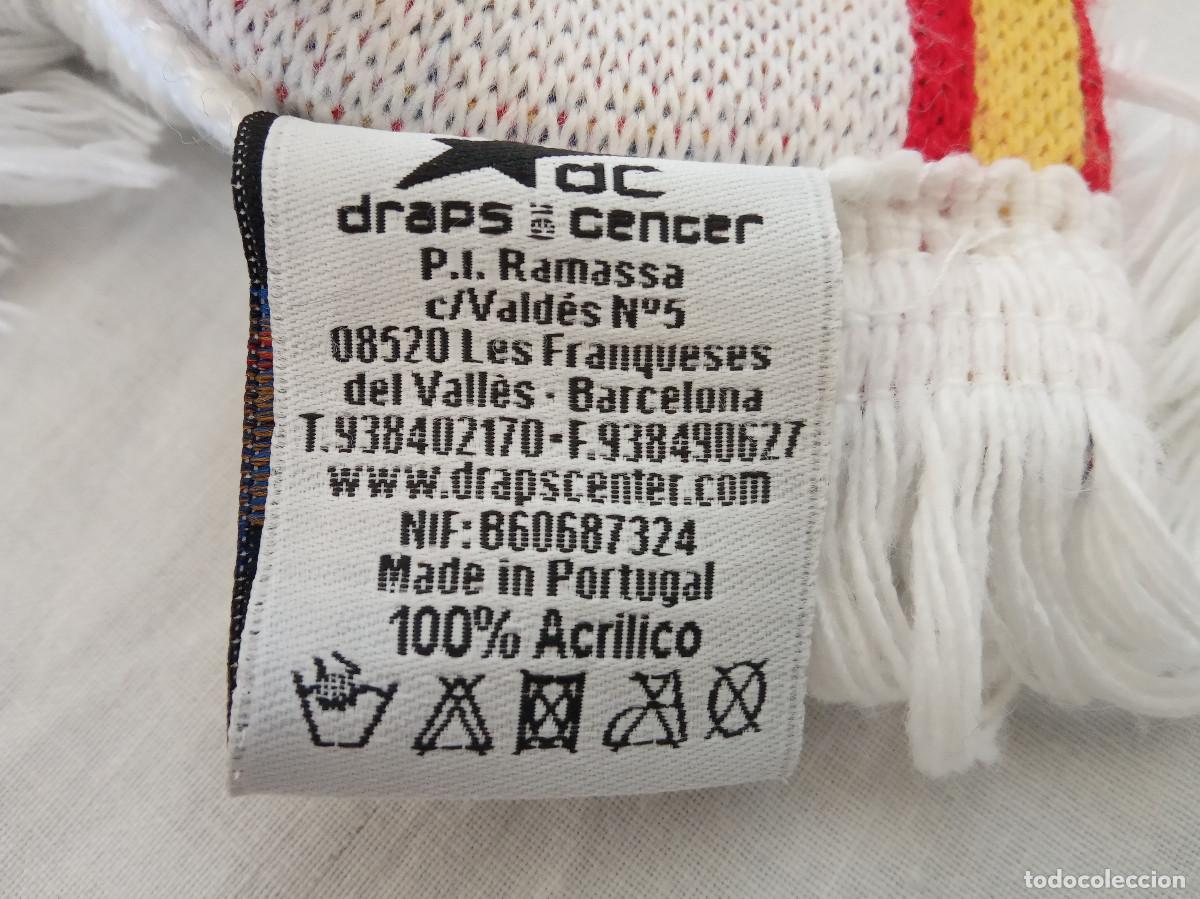 Coleccionismo deportivo: Bufanda del Real Madrid - Producto Oficial - Foto 8