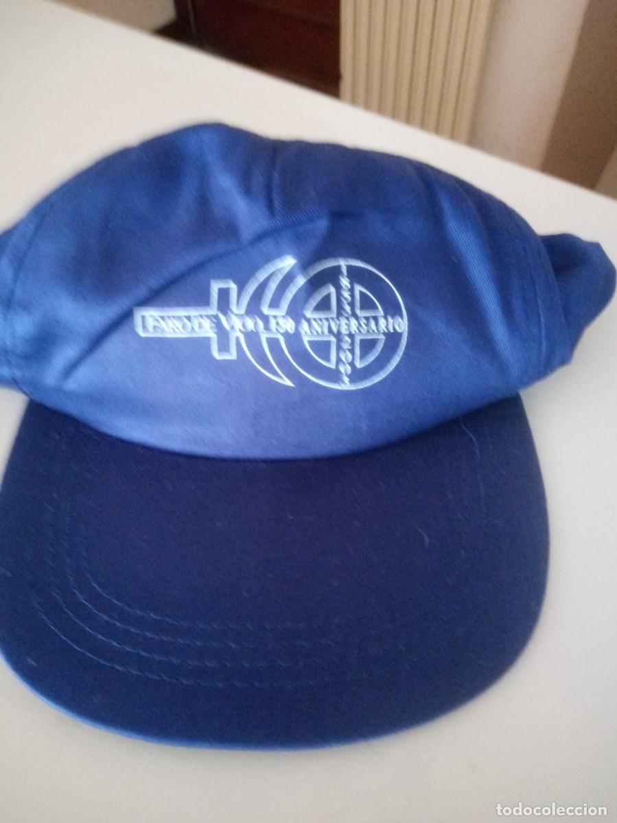 Coleccionismo deportivo: Gorra Faro de Vigo 150 Aniversario - Foto 1