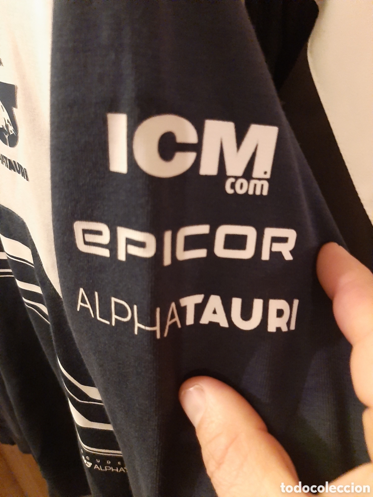 Coleccionismo deportivo: Sudadera oficial Apha Tauri F1 Team - Foto 4