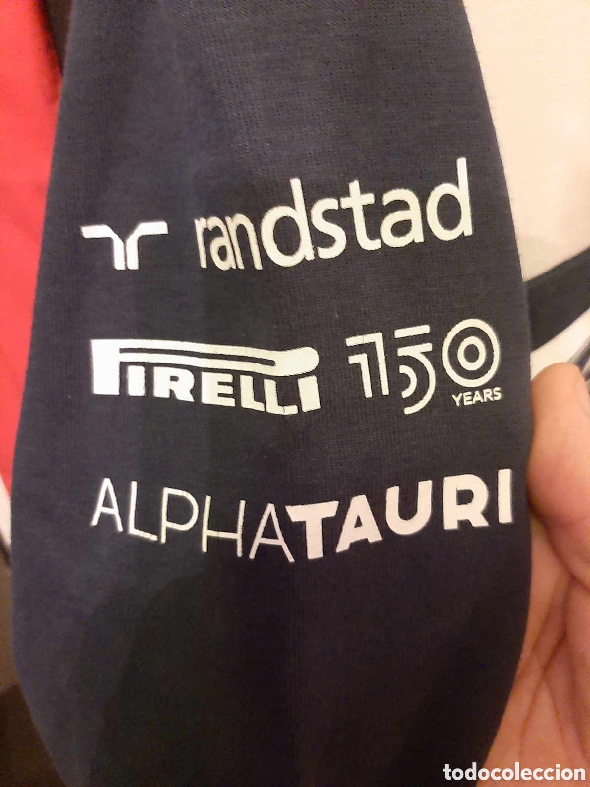 Coleccionismo deportivo: Sudadera oficial Apha Tauri F1 Team - Foto 5
