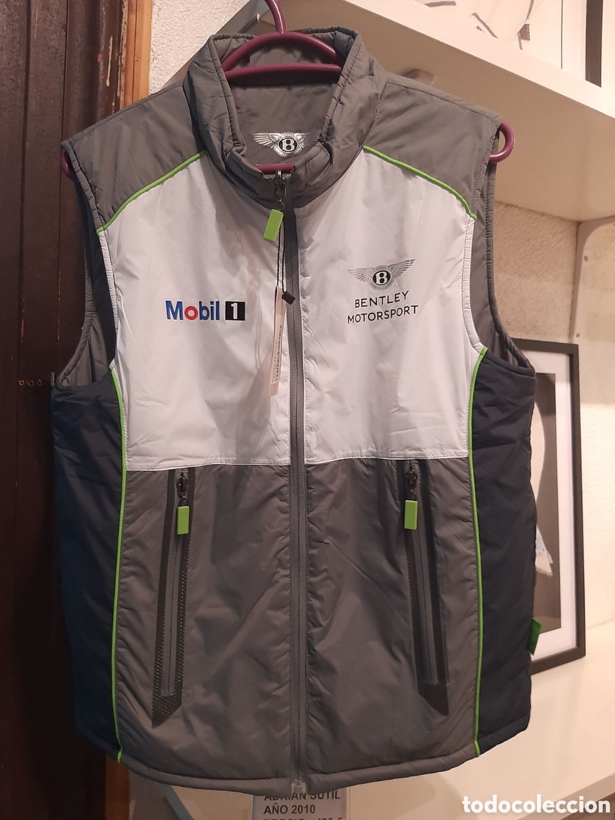 Coleccionismo deportivo: Chaleco reversible oficial Bentley Motorsport - Foto 1