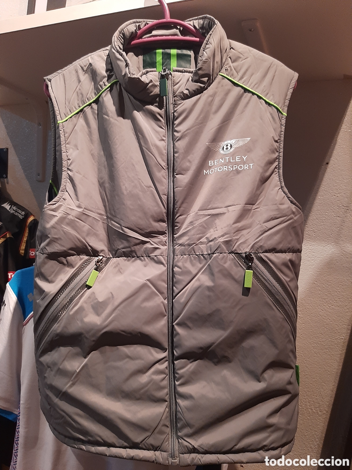Coleccionismo deportivo: Chaleco reversible oficial Bentley Motorsport - Foto 12