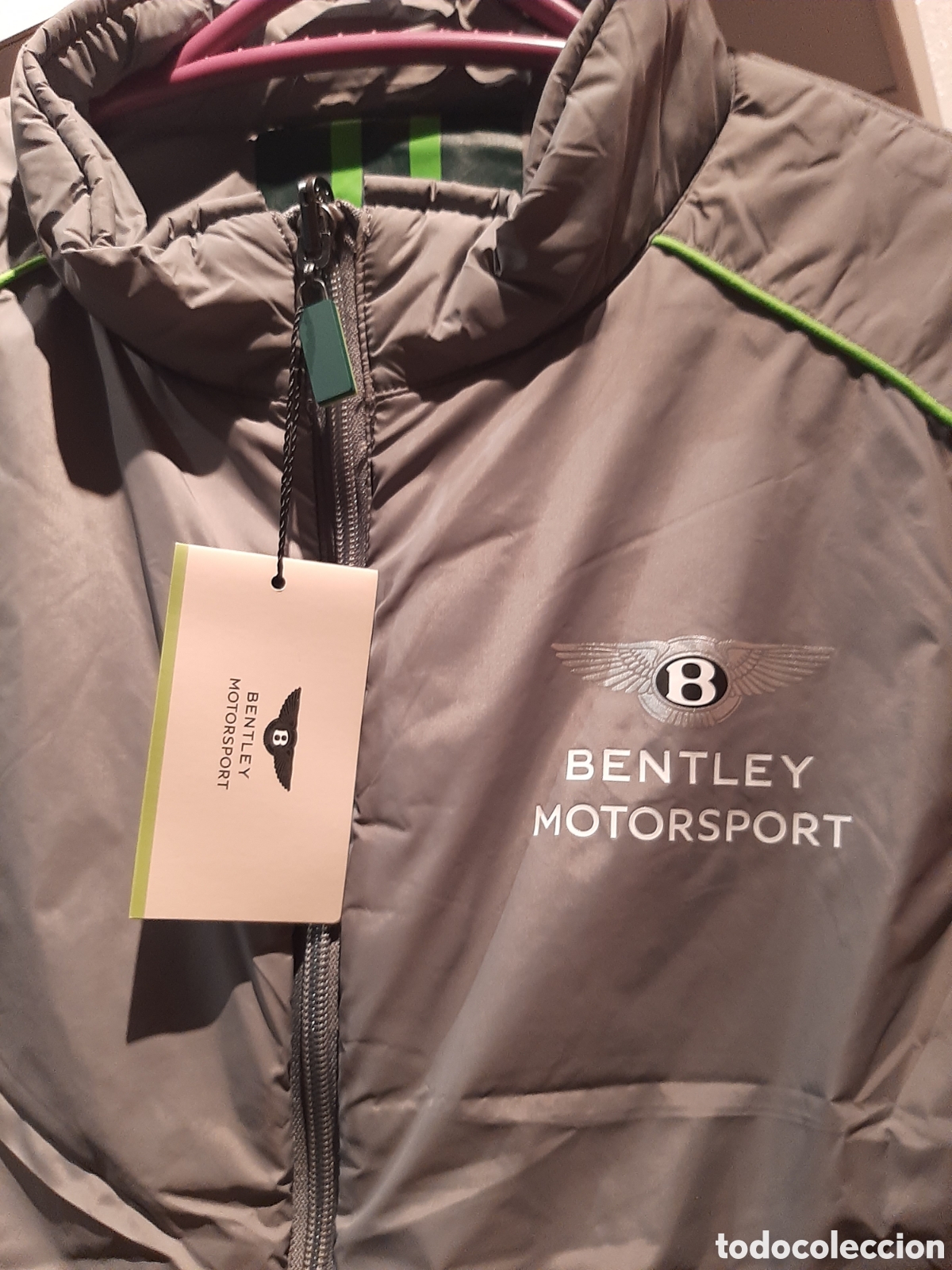 Coleccionismo deportivo: Chaleco reversible oficial Bentley Motorsport - Foto 15