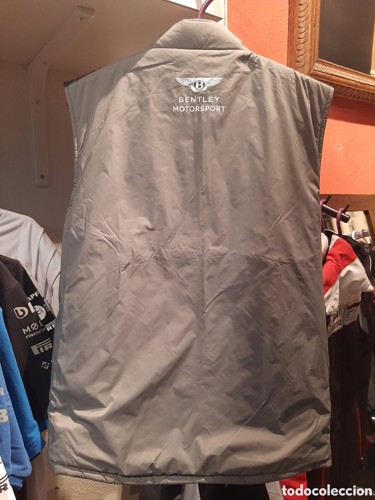 Coleccionismo deportivo: Chaleco reversible oficial Bentley Motorsport - Foto 18