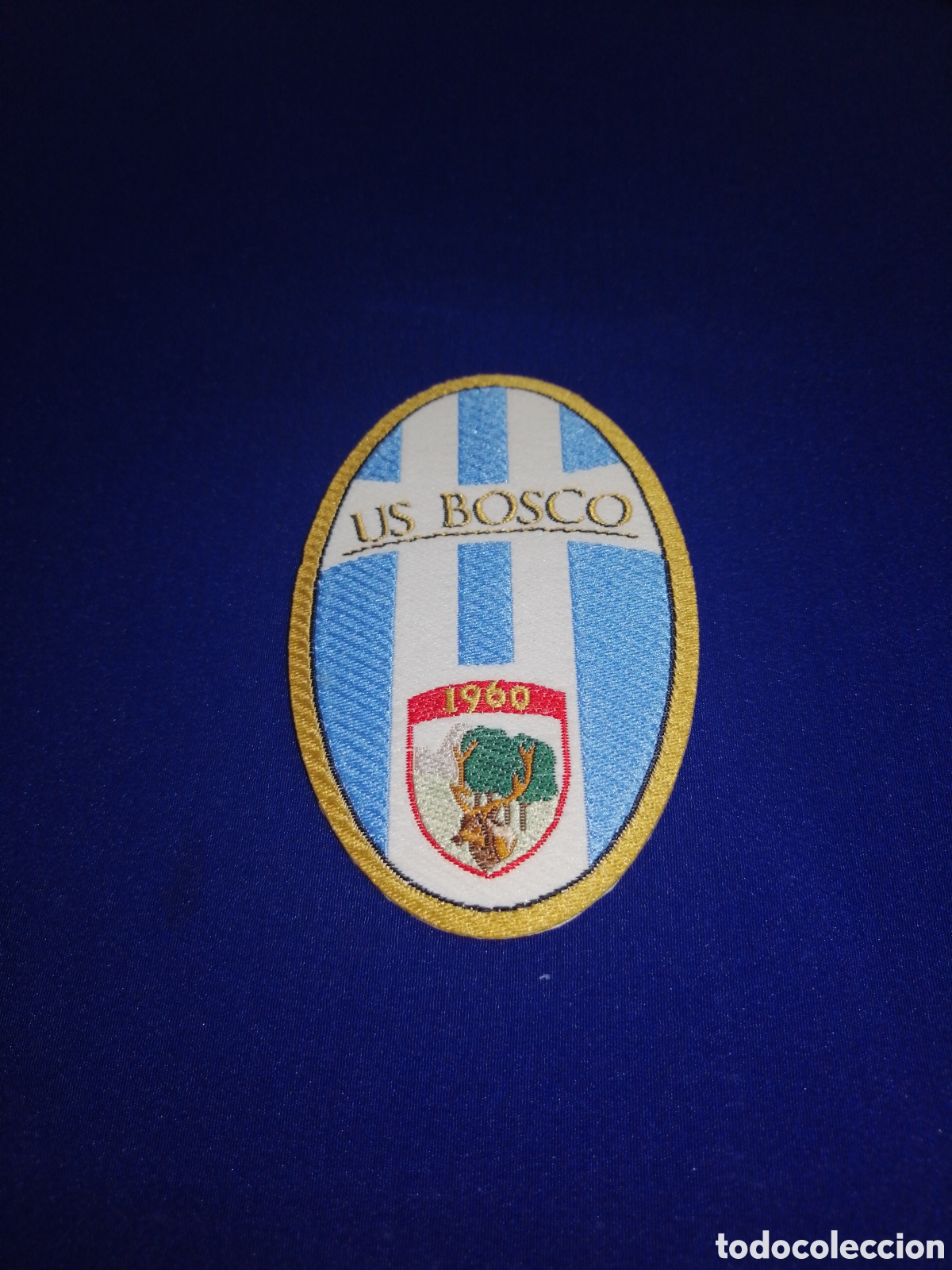 Coleccionismo deportivo: US BOSCO PARCHE DE TELA - Foto 1