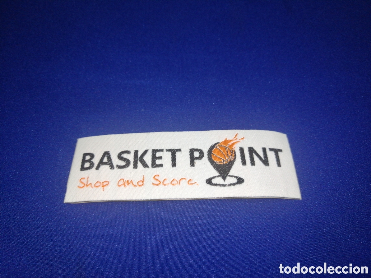 Coleccionismo deportivo: BASKET POINT - SHOP AND SCORE - PARCHE DE TELA - Foto 1