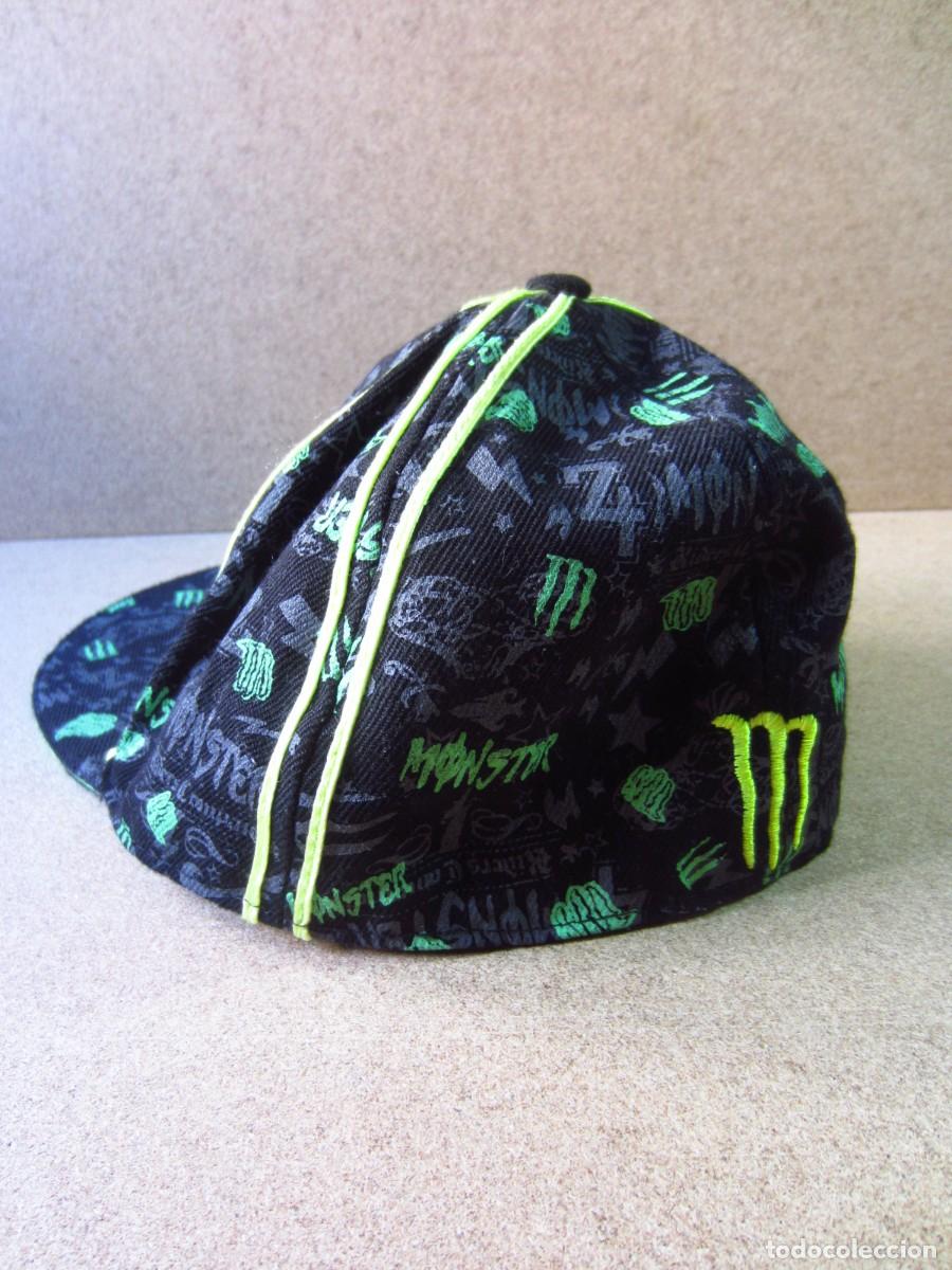 Coleccionismo deportivo: Gorra Visera Monster Negra y Verde (Talla Unica) - Foto 4