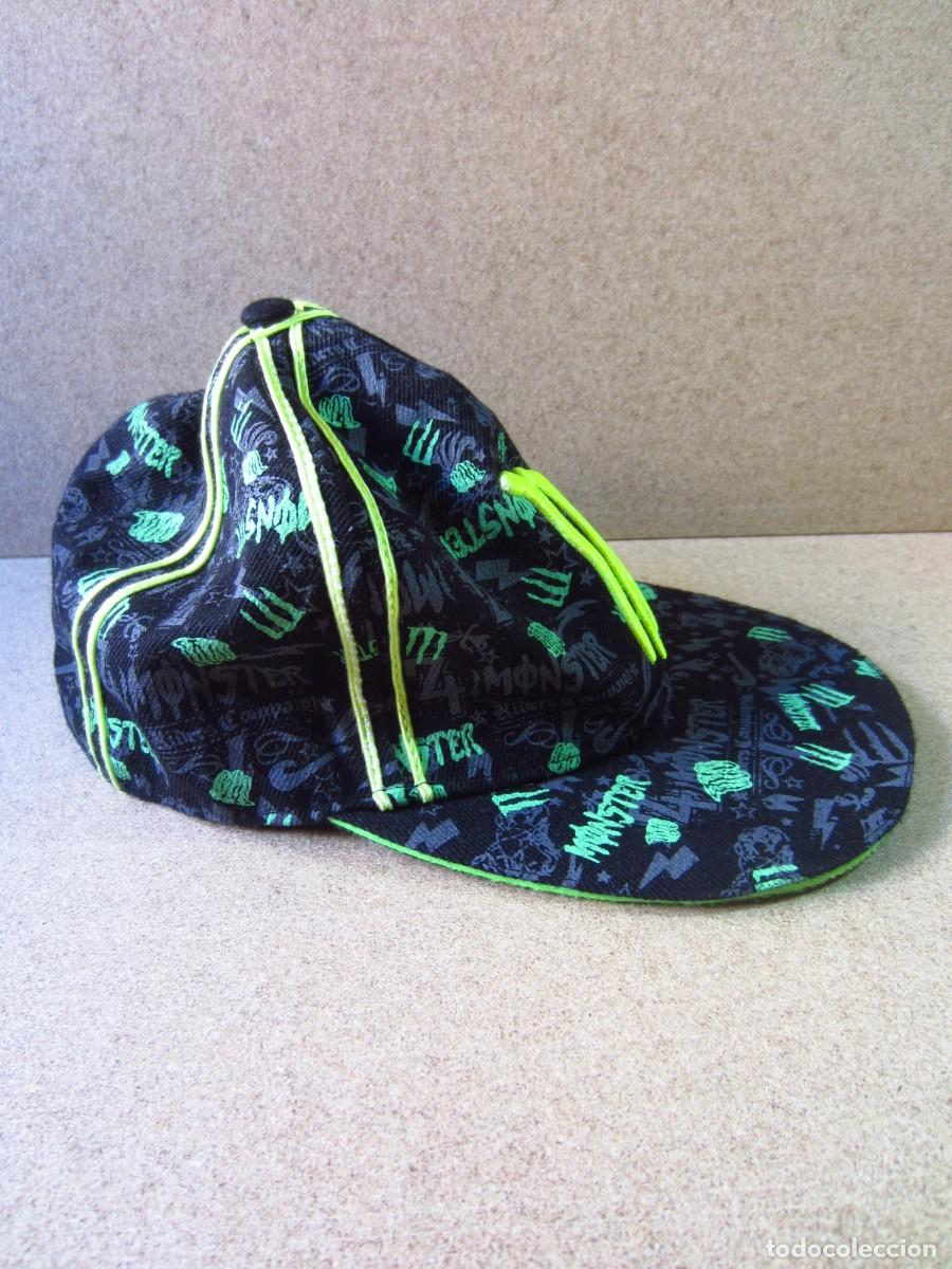 Coleccionismo deportivo: Gorra Visera Monster Negra y Verde (Talla Unica) - Foto 6