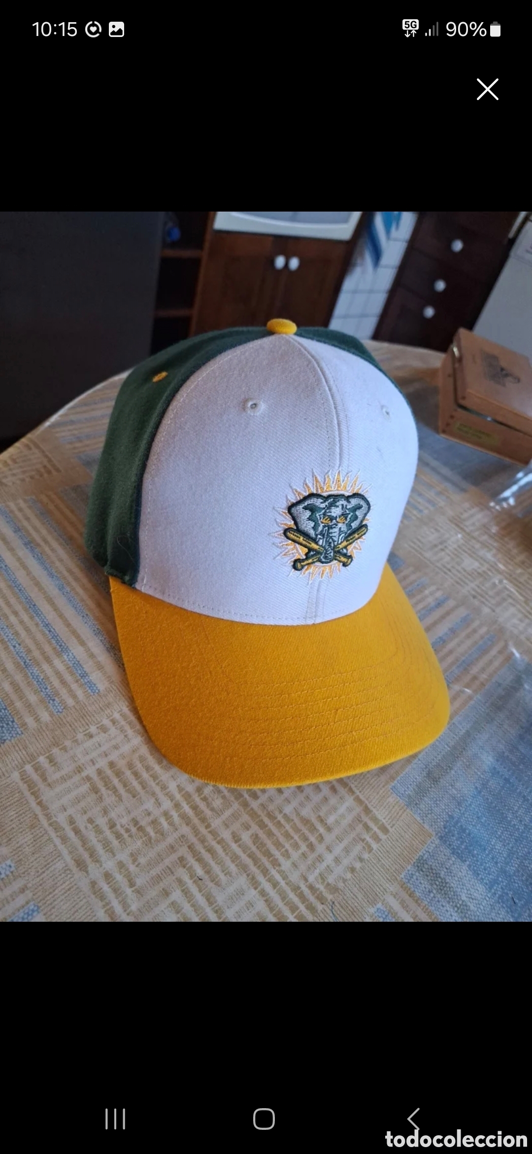 Coleccionismo deportivo: Gorra deportiva de b&eacute;isbol - Foto 1