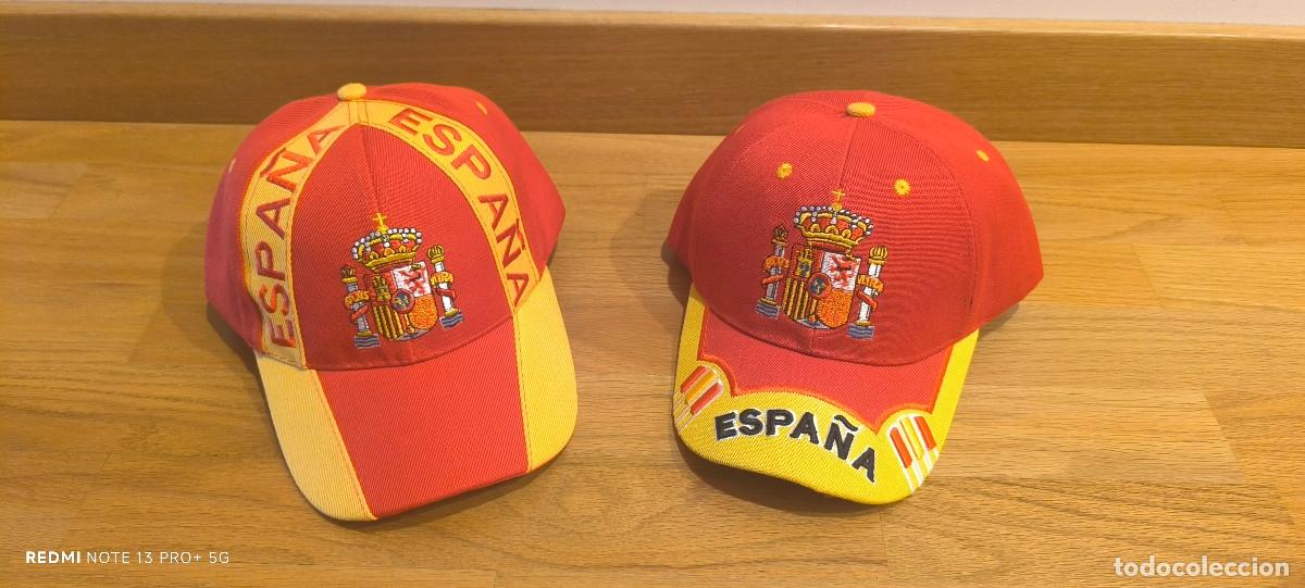Coleccionismo deportivo: 2 GORRAS BEISBOL ESPA&Ntilde;A - Foto 1