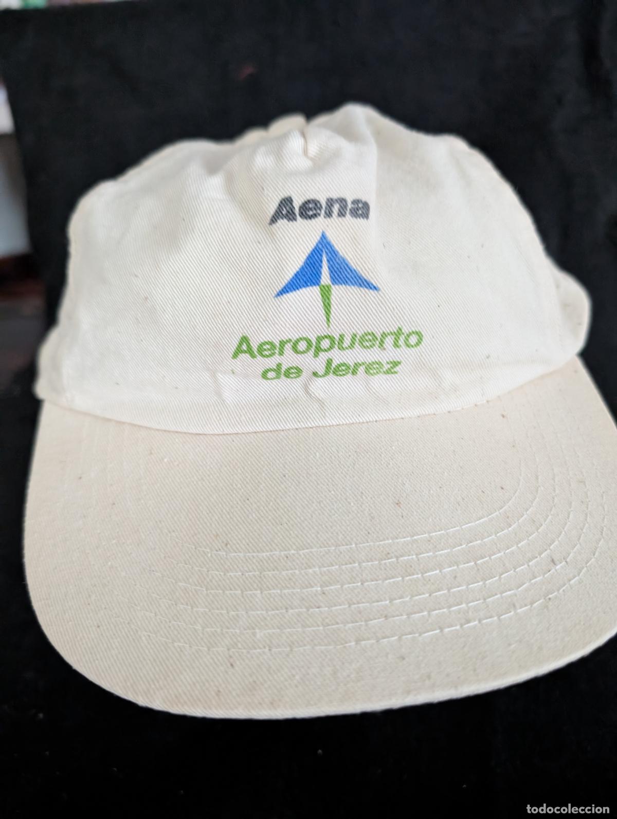 Coleccionismo deportivo: GORRA DEL AEROPUERTO DE JEREZ. AENA. - Foto 1