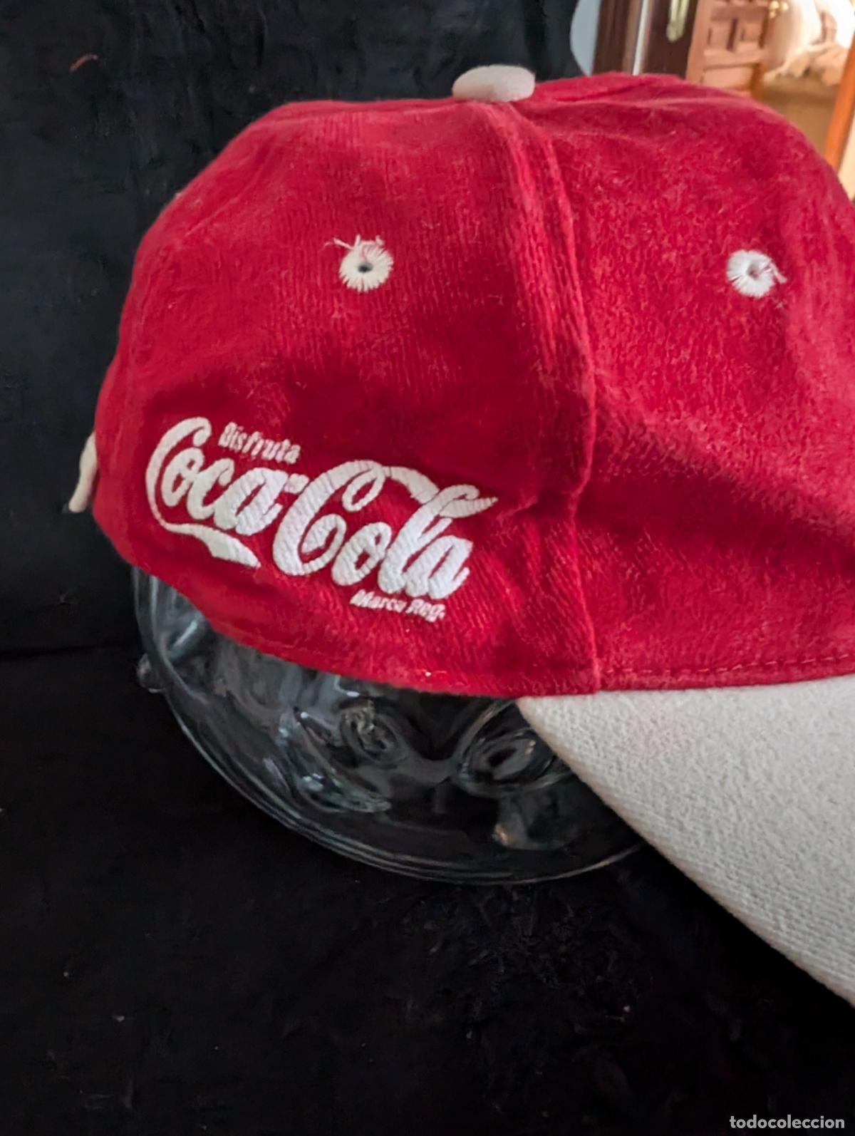 Coleccionismo deportivo: GORRA DE COCA COLA. TELA GORDA. - Foto 3