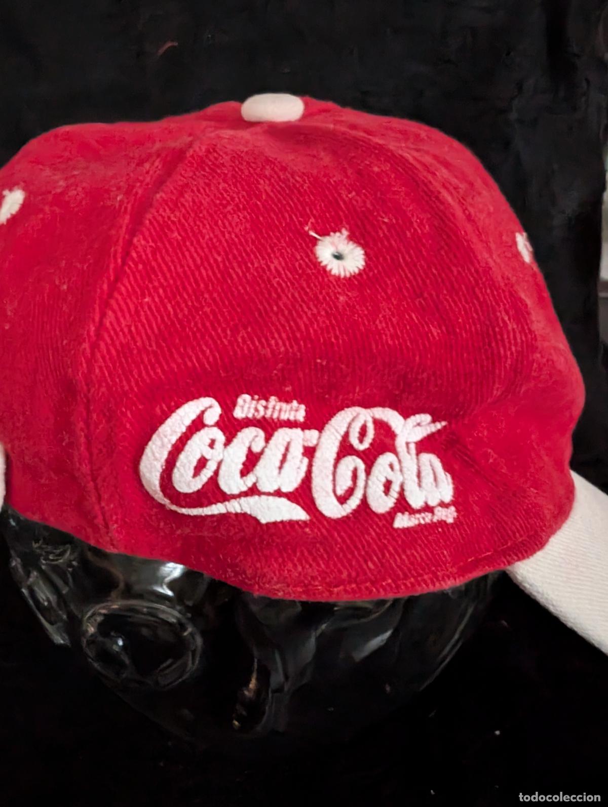 Coleccionismo deportivo: GORRA DE COCA COLA. TELA GORDA. - Foto 4