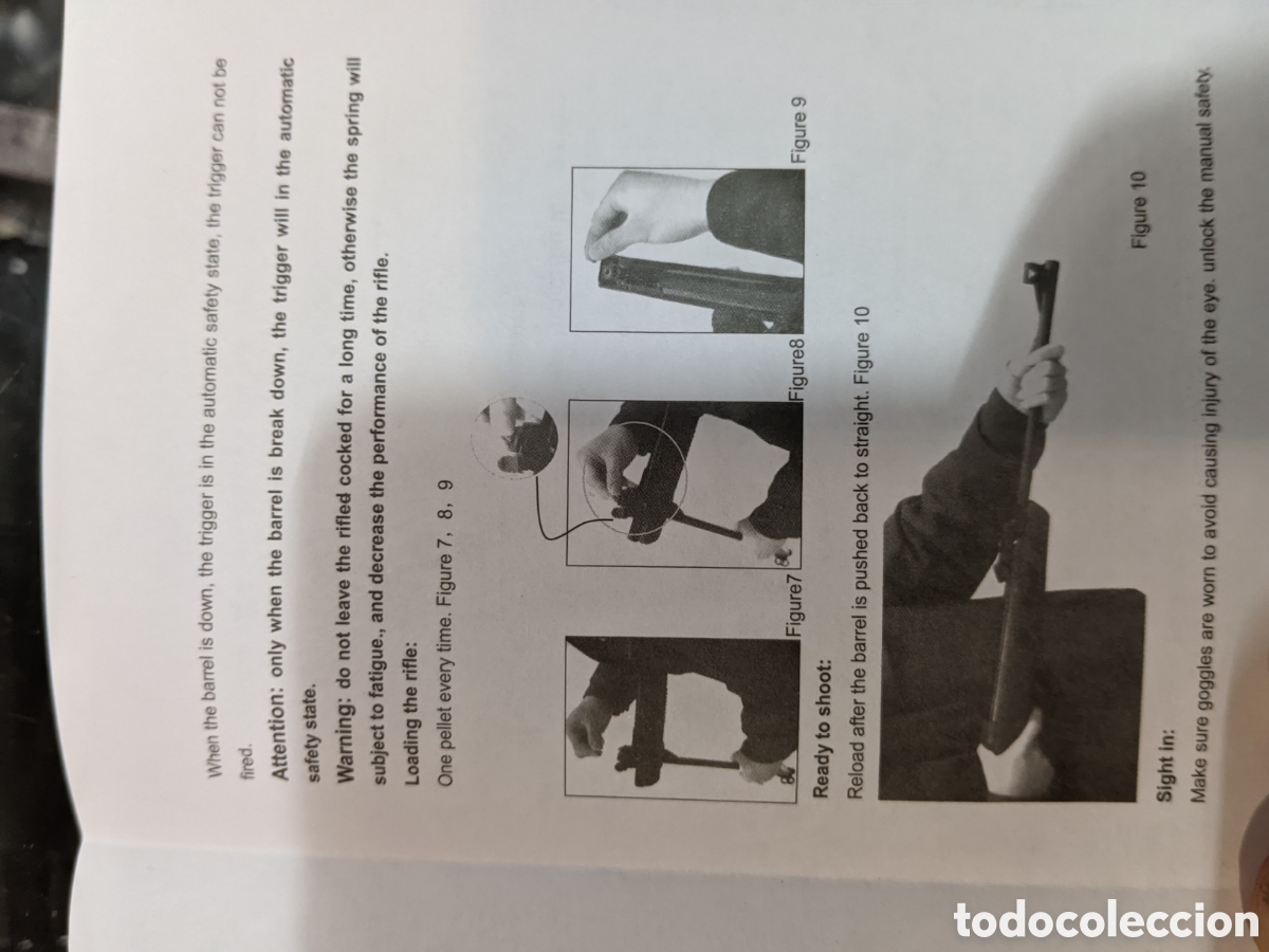 Coleccionismo deportivo: Carabina escopeta de balines plomos - Foto 12