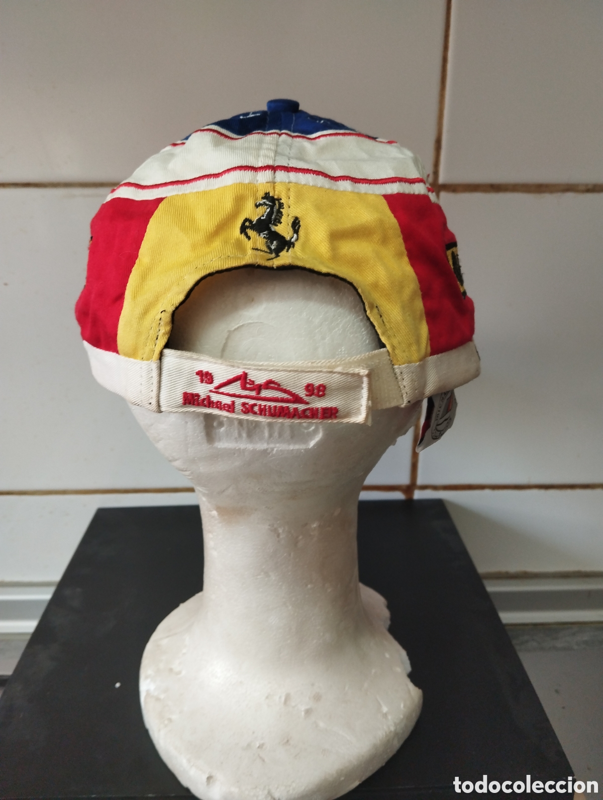 Coleccionismo deportivo: Gorra oficial Ferrari 1998, M.Schumacher - Foto 3