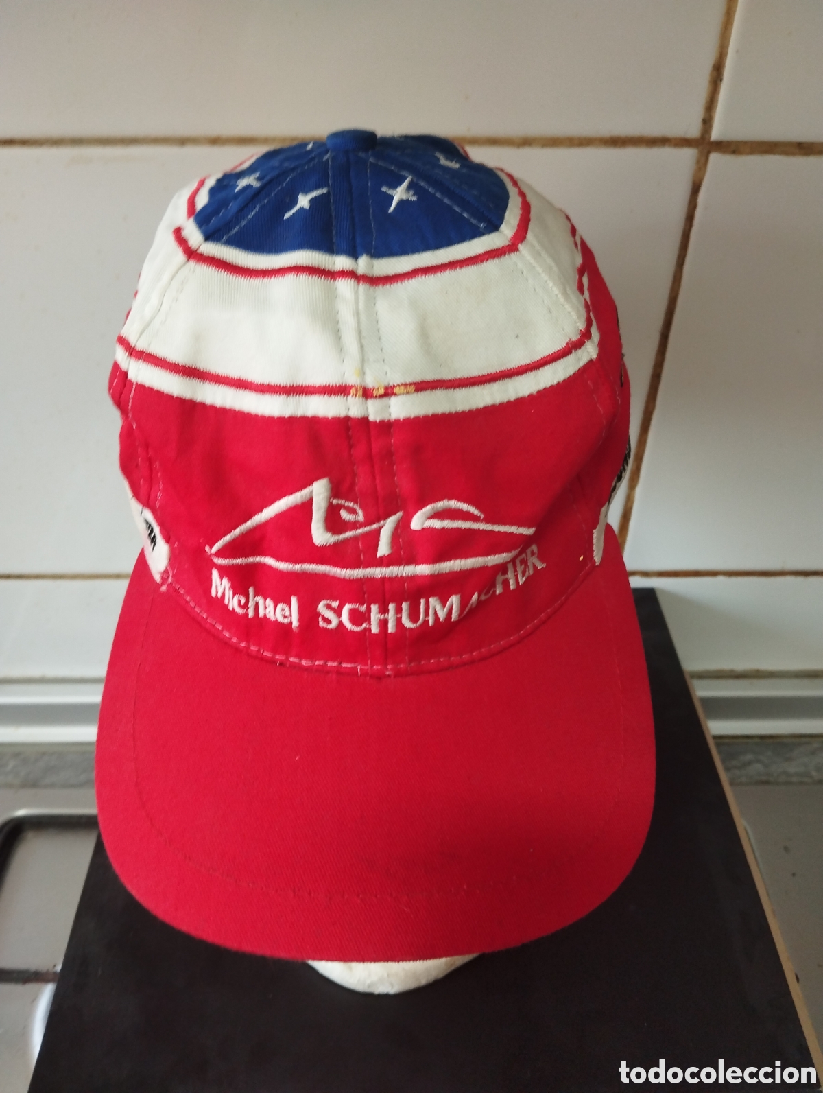 Coleccionismo deportivo: Gorra oficial Ferrari 1998, M.Schumacher - Foto 5