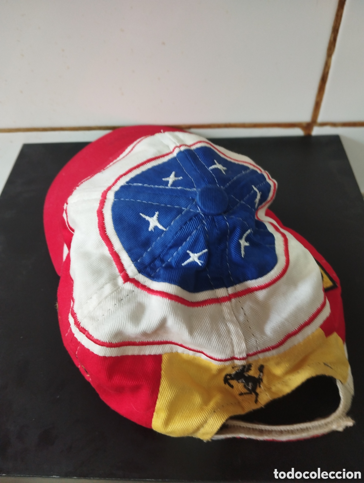 Coleccionismo deportivo: Gorra oficial Ferrari 1998, M.Schumacher - Foto 7