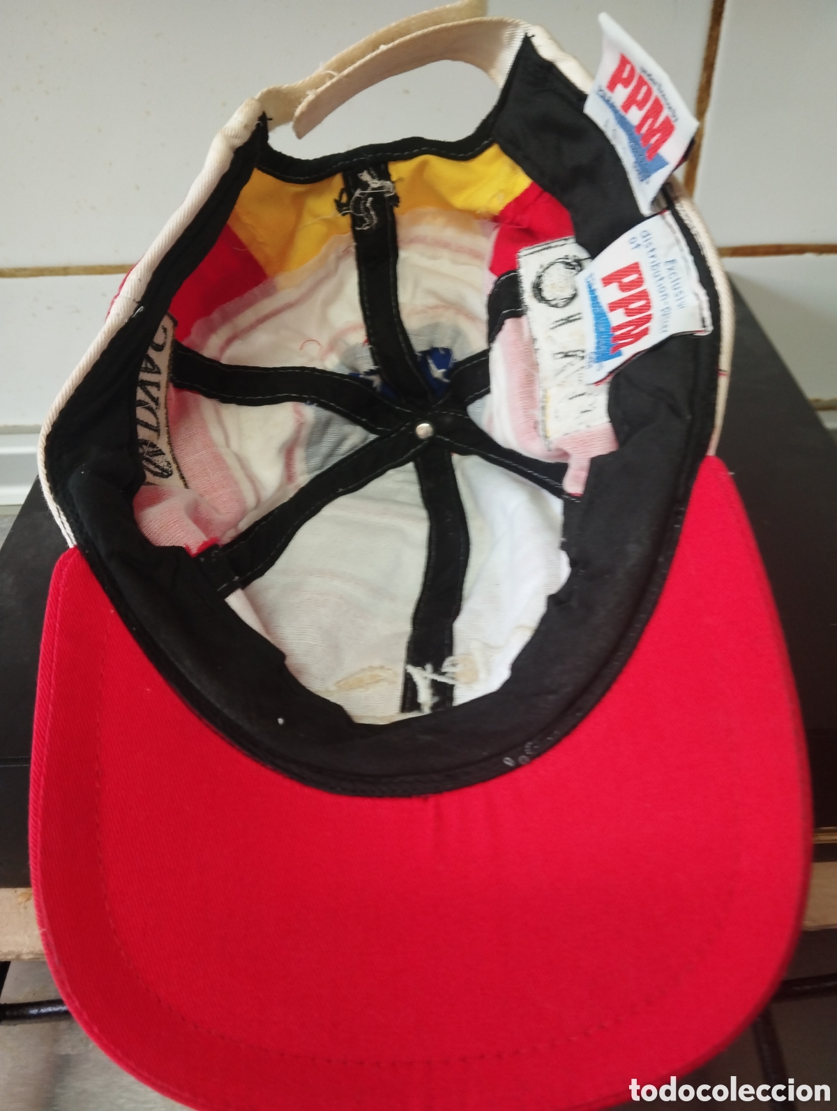 Coleccionismo deportivo: Gorra oficial Ferrari 1998, M.Schumacher - Foto 9